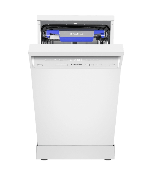 Посудомоечная машина Maunfeld MWF45230W, белый, 45 см, 10 компл., 49 дБ, класс A++
