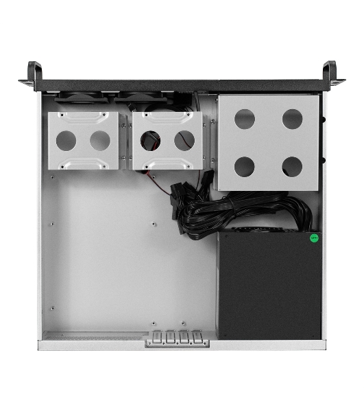 Серверный корпус ExeGate Pro 2U400-04 (RM 19', высота 2U, глубина 400, БП 500PAS, 2*USB)