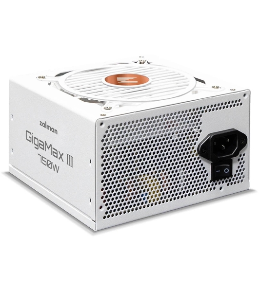 Блок питания Zalman ZM750-GV3 WH, 750W, ATX12V v3.0, Gen 5.0, APFC, 12cm Fan, 80+ Bronze, Retail
