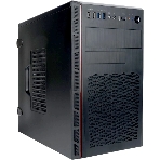 Компьютерный корпус Mini Tower InWin EMR065 черный 500W PM-500ATX U3.0*2+U2.0*2+A(HD)+intrusion switch mATX, фото 1