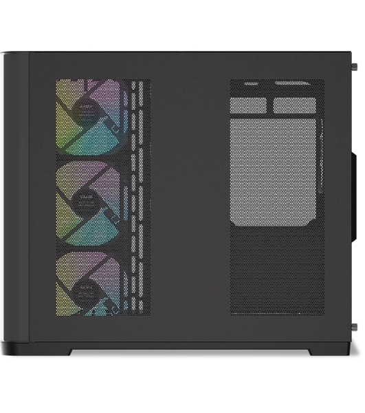 Корпус SAMA V60, Midi-Tower, чёрный, 7 x 120 мм