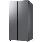 Холодильник Samsung RS70F65QETEO серебристый двухкамерный 420/239л морозилка сбоку, No Frost, Side by Side, фото4