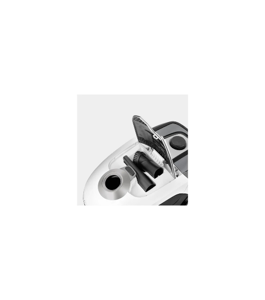 Пылесос Karcher VC 2 белый/черный, 400/700 Вт, уборка сухая, пылесборник мешок 2.8 л