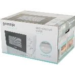 Микроволновая печь Gorenje MO20E1W белый, 20 л, 800 Вт, переключатели - поворотный механизм, фото2