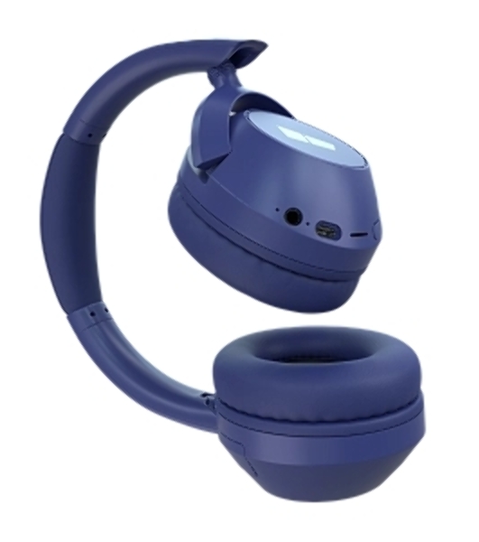 Беспроводные наушники MORE CHOICE HW11 синий, накладные, Bluetooth, до 6 ч
