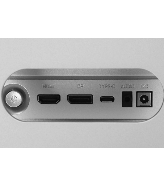 Монитор 27' Dahua LM27-P501 IPS 5120x2880, 60 Гц, 5 мс, 16:9, 400 кд/м², 2xHDMI 2.1, 1xDP, 1xUSB-C, серебристый