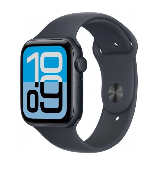 Умные часы Apple Watch SE 3 2025 A3325, 1.78' OLED, Wi‑Fi, Bluetooth 5.3, защита от воды, темно‑серый