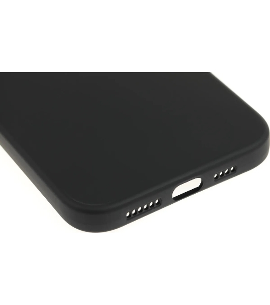 Чехол (клип-кейс) BoraSCO для Apple iPhone 15 Plus черный