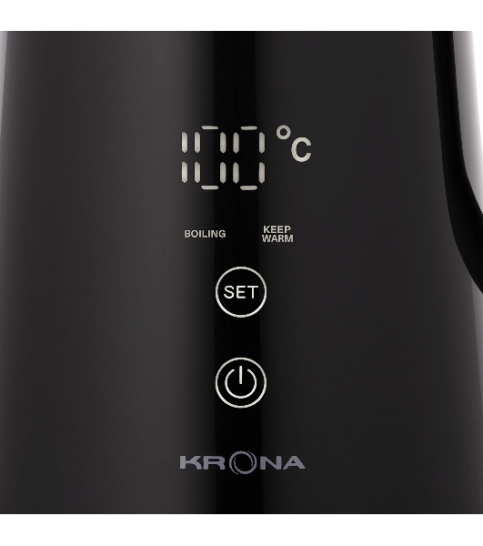 Чайник электрический Krona Digitaler черный