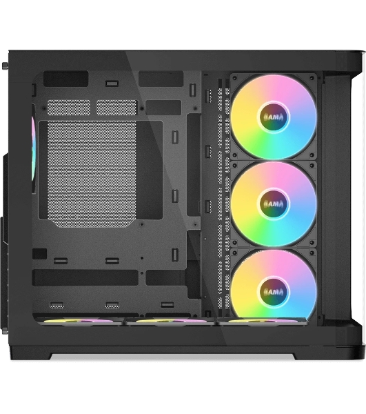Корпус SAMA V60, Midi-Tower, чёрный, 7 x 120 мм