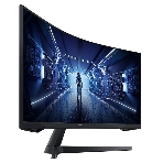 Монитор 34' Samsung Odyssey G5 C34G55TWWI VA 3440x1440, 165 Гц, 1 мс, 21:9, 250 кд/м2, 1xHDMI, 1xDP, изогнутый, черный, фото12