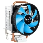 Кулер для процессора Aerocool/Formula Verkho 1-3P черный/синий, 90 мм, алюминий/медь, 2300 об/мин, 27.6 дБ, 3 pin, 100 Вт, 125 мм, фото 1
