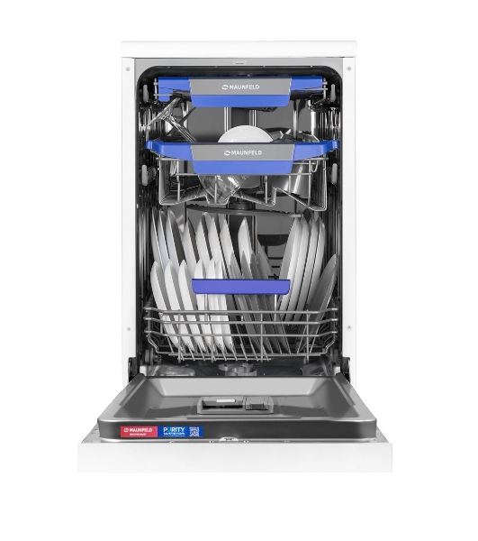 Посудомоечная машина Maunfeld MWF45230W, белый, 45 см, 10 компл., 49 дБ, класс A++