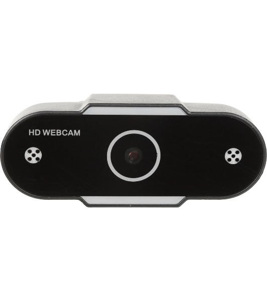 Веб-камера OKLICK OK-C012HD 1280x720, 30 кадр/с, USB Type-A, микрофон, универсальное крепление