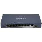 Коммутатор Hikvision DS-3E0510HP-E, 8×1 Гбит/с PoE+ + 1×1 Гбит/с SFP, неуправляемый, фото3