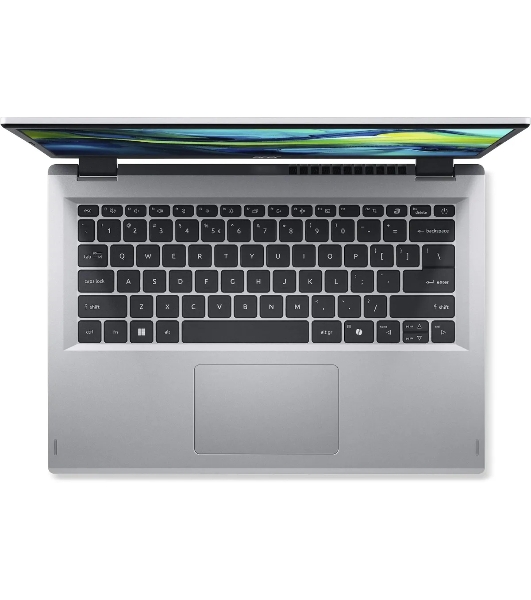 Ноутбук Acer Aspire Go 14 AG14-21P Ryzen 3 7320U 8Gb SSD 256Gb AMD Radeon Graphics 14 WUXGA IPS Cam 50Вт*ч No OS Серебристый AG14-21P-R4XC NX.KXDCD.008