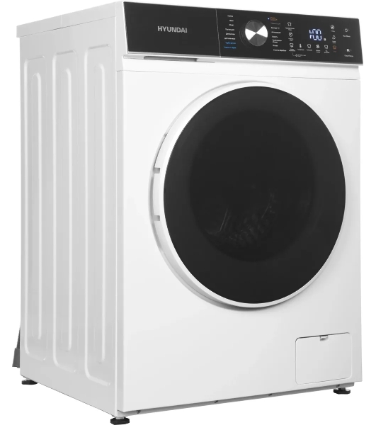 Стиральная машина Hyundai WFD8216 белый, загрузка фронтальная 8/5 кг (с сушкой), 1200 об/мин, класс: A+++