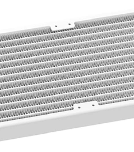 Система жидкостного охлаждения Deepcool LM240 WH ARGB Soc-AM5/AM4/1200/1700/1851 белый 4-pin 19-36dB Al LCD 220W 1404gr Ret (R-LM240-WHDMMC-1)