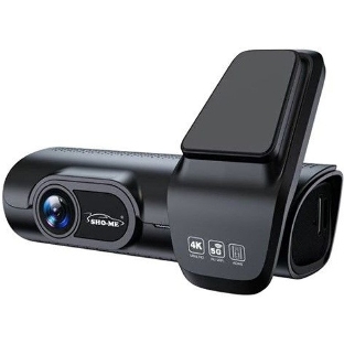 Видеорегистратор Sho-Me FHD-975, 3840x2160, 3.59', с камерой заднего вида, GPS, Wi-Fi, G-сенсор, датчик движения