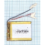 Аккумулятор Li-Pol (батарея) 4x40x45мм 3pin 3.7V/550mAh, фото 1