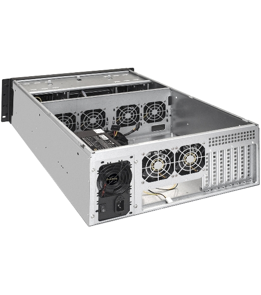 Серверный корпус ExeGate Pro 4U650-010/4U4139L RM 19', высота 4U, глубина 650, БП 1200RADS, USB