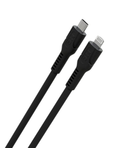 Кабель MORE CHOICE (4620202553690) K65ia 2м USB 3.0A PD 27W для Lightning ng 8-pin 2 м, черный
