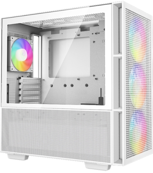 Компьютерный корпус Deepcool CH560 WH без БП, боковое окно (закаленное стекло)