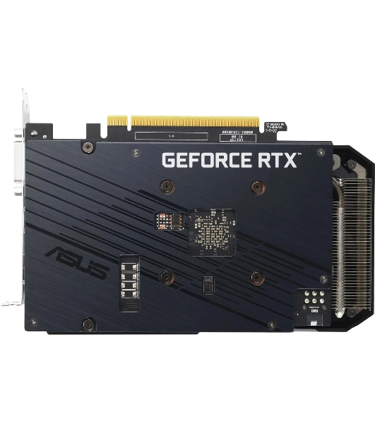 Видеокарта Asus NVIDIA GeForce RTX 3050 8192Mb DUAL-RTX 3050-O8G-V2 PCI-E 4.0 128 GDDR6 1822/14000 DVIx1 HDMIx1 DPx1 Ret
