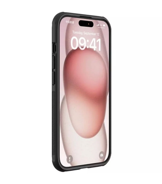 Чехол Super Frosted Shield Pro, черный, (AP IP15)