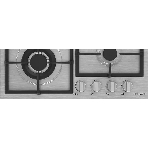 Газовая варочная панель Hotpoint HGMT 642 W IX, независимая, серебристый, фото4