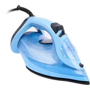 Утюг Panasonic NI-M343VTW синий, 30 г/мин, 135 г/мин, 300 мл