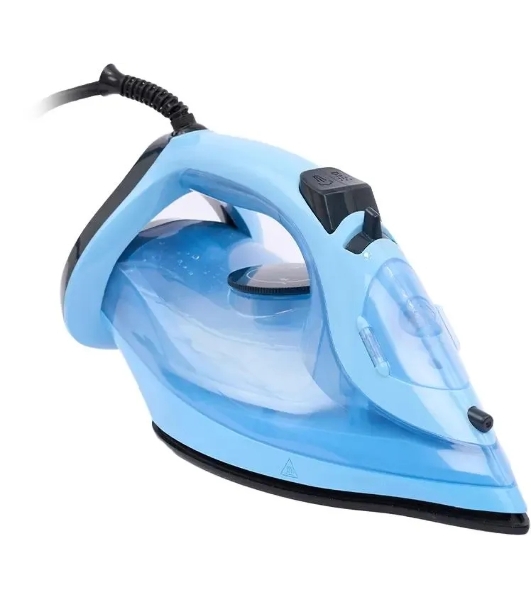 Утюг Panasonic NI-M343VTW синий, 30 г/мин, 135 г/мин, 300 мл
