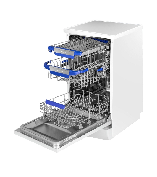 Посудомоечная машина Maunfeld MWF45230W, белый, 45 см, 10 компл., 49 дБ, класс A++