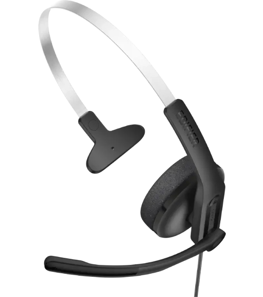 Гарнитура Edifier CC100 чёрный, проводная, USB