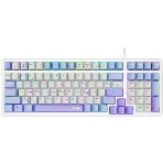 Клавиатура проводная Acer OKW304 (ZL.KBDCC.01V), USB, белый, фото 1