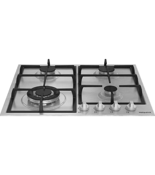 Газовая варочная панель Hotpoint HGMT 642 W IX, независимая, серебристый