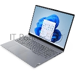 Ноутбук Lenovo ThinkBook 16 G8 IAL 16' WUXGA (1920x1200) IPS 300N, Ultra 5 225U, 1x16Gb DDR5-5600, 512Gb SSD M.2, Intel Graphics, WiFi6E, BT, FPR, TPM2, FHD Cam, 45Wh, 65W USB-C, NoOS, 1Y, 1.7kg, фото2
