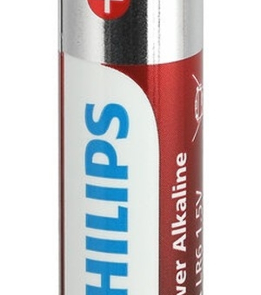 Элемент питания алкалиновый AA/LR6 1.5В Power (блист. 12шт) Philips Б0064661