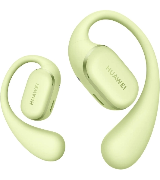 Наушники TWS Huawei FreeArc (Moose-T00) зеленый, открытые (накладные с дужкой), Bluetooth, до 7 ч