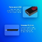 Внешний SSD ADATA SC610, 2TB, USB 3.2 Gen 2 Type-A, R/W 550/500, черный, фото2