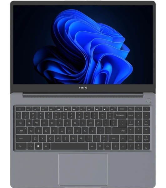 Ноутбук Tecno MegaBook K15SFA/15.6'/IPS/AMD Ryzen 5 7535HS/8Gb/512Gb SSD/AMD Radeon 660M/Windows 11 Home/серый/1.58kg