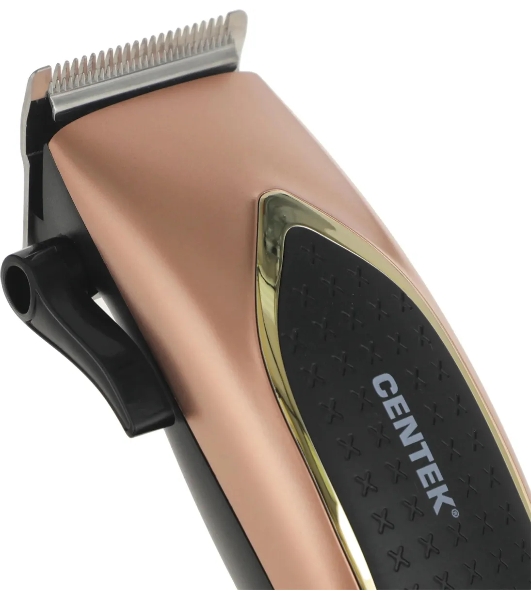 Машинка для стрижки волос Centek CT-2126 черный/золото