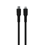 Кабель MORE CHOICE (4620202553690) K65ia 2м USB 3.0A PD 27W для Lightning ng 8-pin 2 м, черный, фото 1