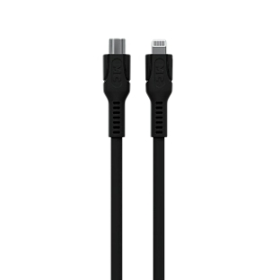 Кабель MORE CHOICE (4620202553690) K65ia 2м USB 3.0A PD 27W для Lightning ng 8-pin 2 м, черный