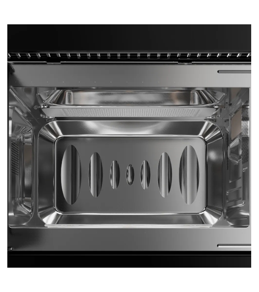 Встраиваемая микроволновая печь Kuppersberg HMW 622 B, ВхШхГ 390х595х315, объем 20 л, мощность 800 Вт, 5 уровней мощности, гриль, 6 автоматических программ, размораживание, сенсорное управление, черный