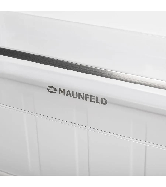 Холодильник Maunfeld MFF176SFSB черный двухкамерный 188/75л морозилка снизу, ручная разморозка