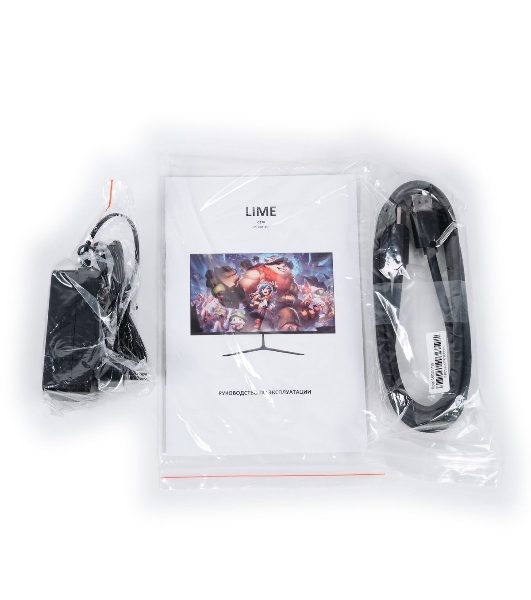 Монитор 27' Lime G270 VA 2560x1440, 144 Гц, 1 мс, 16:9, 250 кд/м², 2xHDMI, 1xDP, 1xUSB, 4 Вт, черный