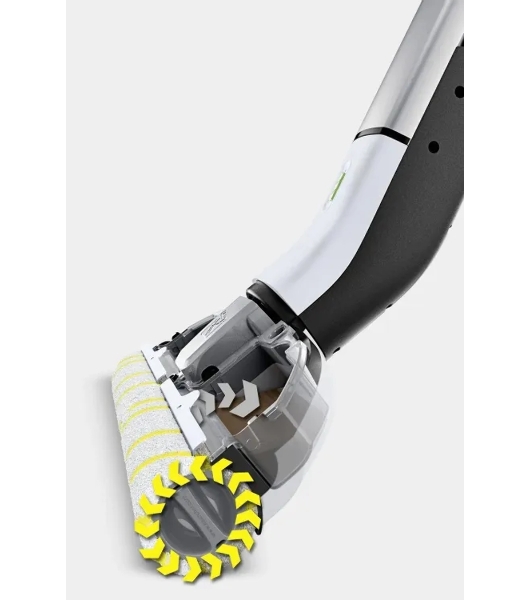 Электрошвабра Karcher EWM 2 белый/серый, питание от аккумулятора, уборка влажная, пылесборник 0.36 л