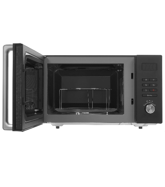 Микроволновая печь Hyundai HYM-M2062 черный, 23 л, 800 Вт, переключатели - кнопки, поворотный механизм