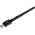 Адаптер USB Buro Bluetooth 5.0+EDR class 1 100м черный, фото2